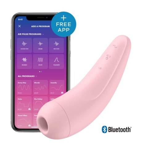 Satisfyer - Curvy 2+ Stymulator Powietrzny Z Wibracjami Satisfyer - Curvy 2+ Stymulator Powietrzny Z Wibracjami