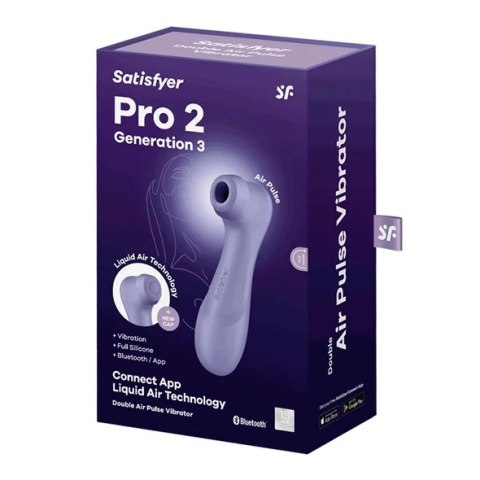 Satisfyer - Pro 2 Stymulator Z Aplikacją I Wymiennymi Końcówkami Satisfyer - Pro 2 Stymulator Z Aplikacją I Wymiennymi Końcówkami