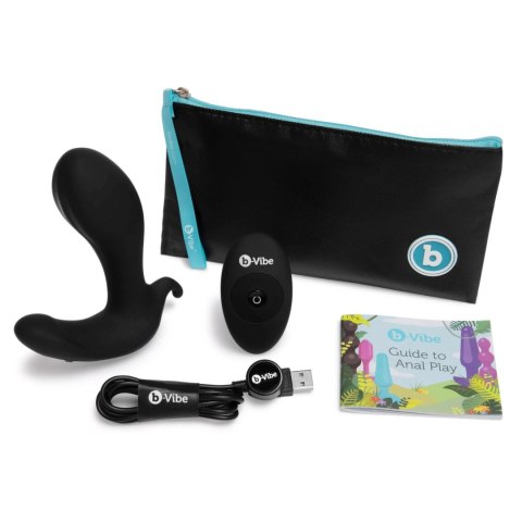 B-Vibe - Masażer Prostaty Z Pilotem Czarny B-Vibe - Masażer Prostaty Z Pilotem Czarny