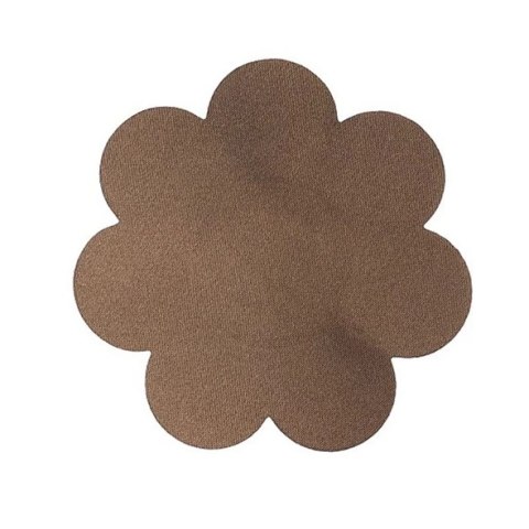 Bye Bra - Taśma Do Ciała 6,5cm x 5m + Satynowe Osłonki Na Sutki Brązowy Bye Bra - Taśma Do Ciała 6,5cm x 5m + Satynowe Osłonki Na Sutki Brązowy