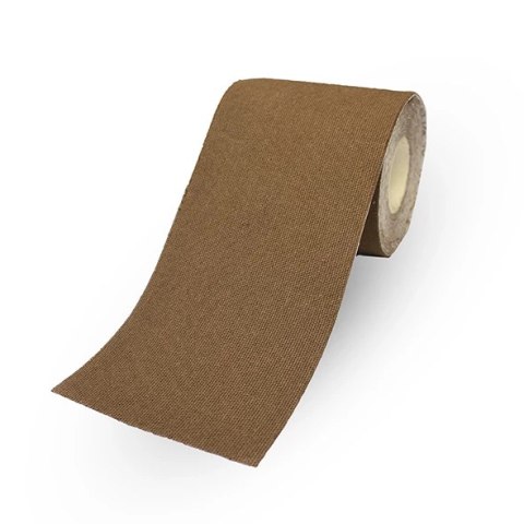 Bye Bra - Taśma Do Ciała 6,5cm x 5m + Satynowe Osłonki Na Sutki Brązowy Bye Bra - Taśma Do Ciała 6,5cm x 5m + Satynowe Osłonki Na Sutki Brązowy