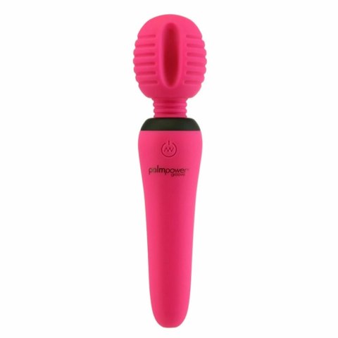 Masażer - PalmPower Groove Mini Wand Fuchsia Masażer - PalmPower Groove Mini Wand Fuchsia