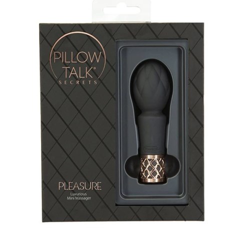 Masażer - Pillow Talk Secrets Pleasure Black Masażer - Pillow Talk Secrets Pleasure Black
