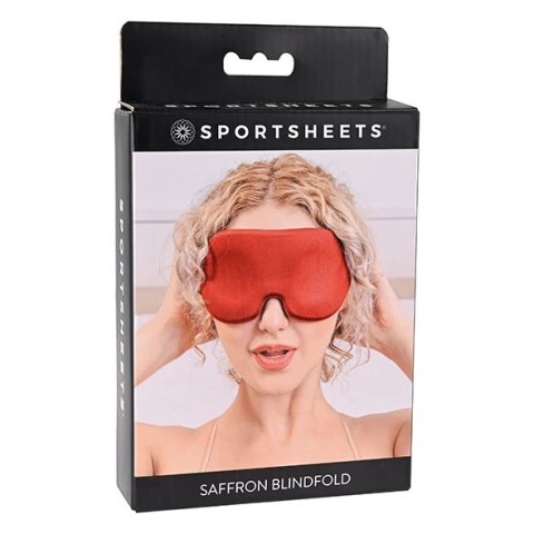 Sportsheets - Elastyczna Czerwona Opaska Na Oczy Sportsheets - Elastyczna Czerwona Opaska Na Oczy