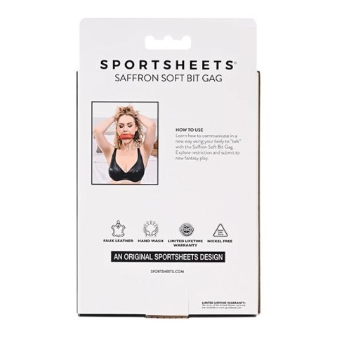 Sportsheets - Knebel Do Ust Z Miękką Poduszką Sportsheets - Knebel Do Ust Z Miękką Poduszką