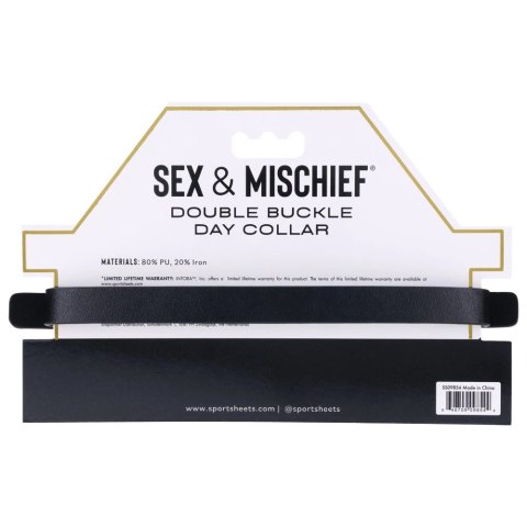 Sportsheets - Sex & Mischief Podwójna Obroża Na Szyję Sportsheets - Sex & Mischief Podwójna Obroża Na Szyję