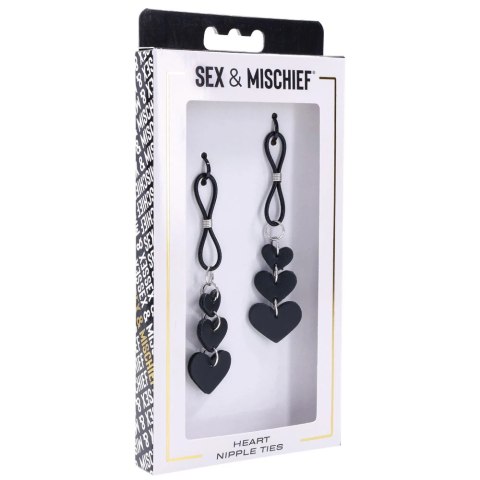 Sportsheets - Sex & Mischief Zaciski Na Sutki Serca Sportsheets - Sex & Mischief Zaciski Na Sutki Serca