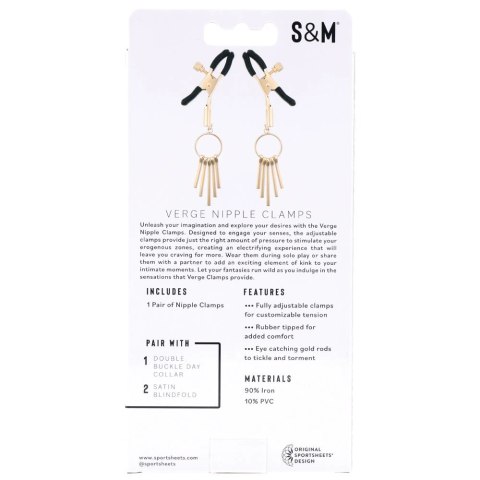 Sportsheets - Sex & Mischief Zaciski Na Sutki Verge Sportsheets - Sex & Mischief Zaciski Na Sutki Verge