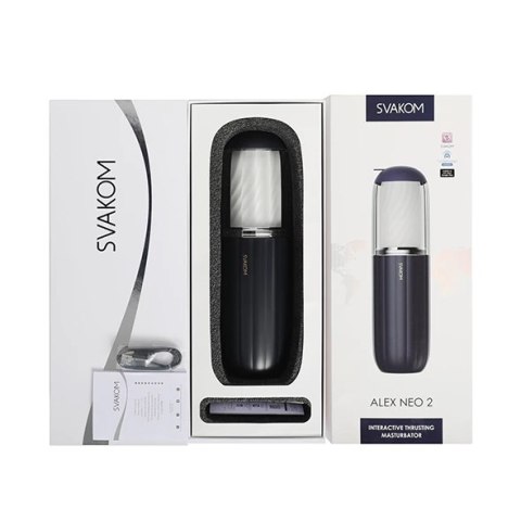 Svakom - Alex Neo 2 Interaktywny Masturbator Z Pchaniem Z Serii Connexion Svakom - Alex Neo 2 Interaktywny Masturbator Z Pchaniem Z Serii Connexion