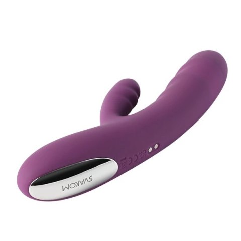 Svakom - Avery Mocny Wibrator Z Dwoma Końcówkami Liliowy Svakom - Avery Mocny Wibrator Z Dwoma Końcówkami Liliowy