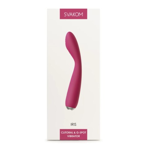 Svakom - Iris Vibrator Śliwkowa Czerwień Svakom - Iris Vibrator Śliwkowa Czerwień