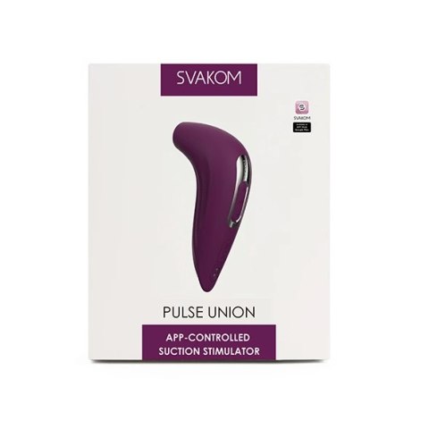 Svakom - Pulse Union Stymulator Łechtaczki Ssący Fioletowy Svakom - Pulse Union Stymulator Łechtaczki Ssący Fioletowy