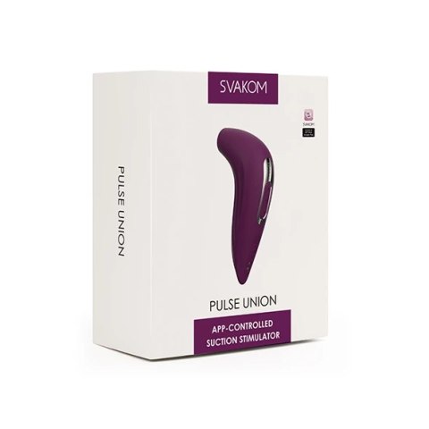 Svakom - Pulse Union Stymulator Łechtaczki Ssący Fioletowy Svakom - Pulse Union Stymulator Łechtaczki Ssący Fioletowy