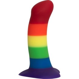 Fun Factory Amor Pride Edition - silikonowy model z przyssawką 13,5 cm