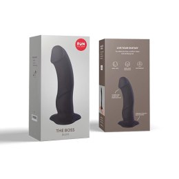 Fun Factory The Boss Black - model silikonowy z przyssawką 18 cm