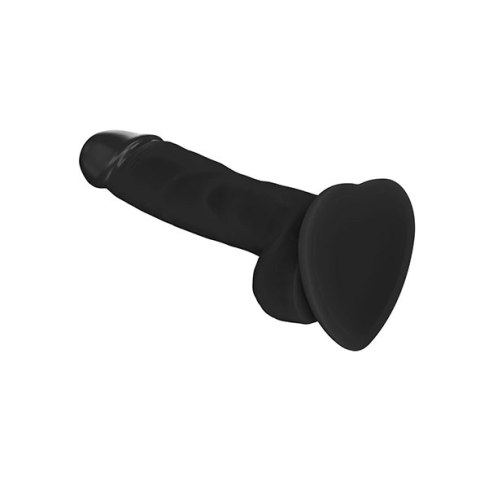 Dildo - Strap-On-Me Soft Realistic Dildo Black M Dildo - Strap-On-Me Soft Realistic Dildo Black M