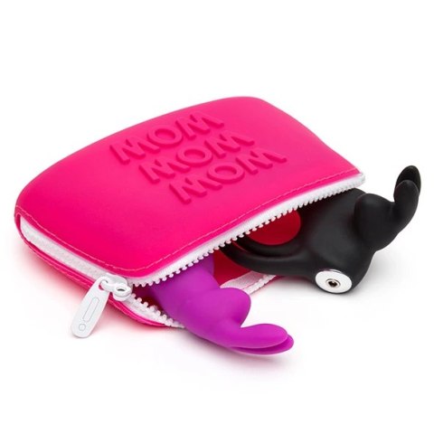 Etui na akcesoria - Happy Rabbit WOW Storage Zip Bag Small Pink Etui na akcesoria - Happy Rabbit WOW Storage Zip Bag Small Pink