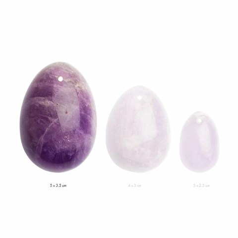 Kulka gejszy - La Gemmes Yoni Egg Pure Amethyst L Kulka gejszy - La Gemmes Yoni Egg Pure Amethyst L