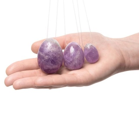 Kulka gejszy - La Gemmes Yoni Egg Pure Amethyst L Kulka gejszy - La Gemmes Yoni Egg Pure Amethyst L
