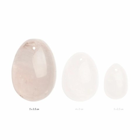 Kulka gejszy - La Gemmes Yoni Egg Rose Quartz L Kulka gejszy - La Gemmes Yoni Egg Rose Quartz L