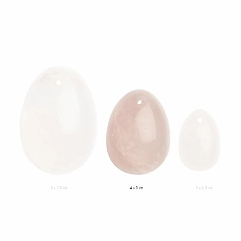 Kulka gejszy - La Gemmes Yoni Egg Rose Quartz M Kulka gejszy - La Gemmes Yoni Egg Rose Quartz M