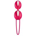 Fun Factory Smartballs Duo India Red system treningowy, 72g, 3.6cm