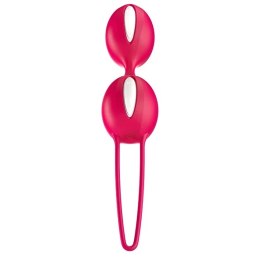 Fun Factory Smartballs Duo India Red system treningowy, 72g, 3.6cm