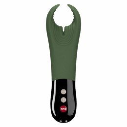 Fun Factory Manta Deep Green & Black - wielofunkcyjny masażer wibracyjny 18cm