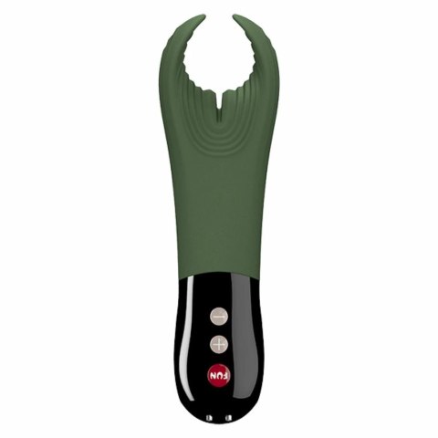 Fun Factory Manta Deep Green & Black - wielofunkcyjny masażer wibracyjny 18cm Fun Factory Manta Deep Green & Black - wielofunkcyjny masażer wibracyjny 18cm