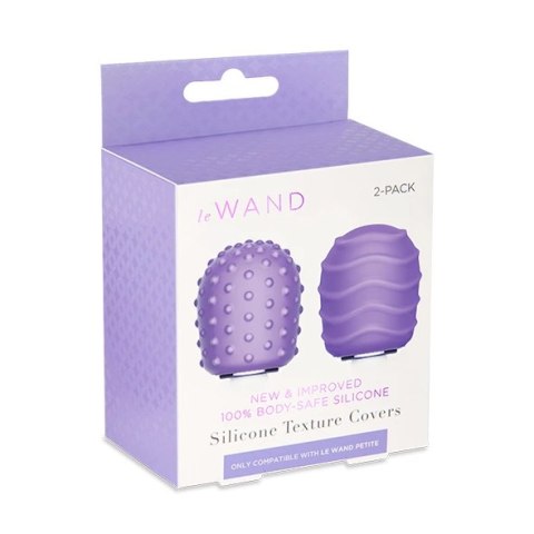 Nakładki na masażer - Le Wand Petite Texture Covers Nakładki na masażer - Le Wand Petite Texture Covers