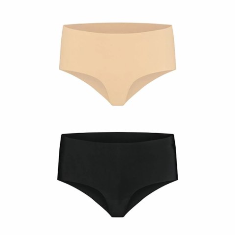 Niewidzialne majtki - Bye Bra Invisible High Brief Nude + Black XL Niewidzialne majtki - Bye Bra Invisible High Brief Nude + Black XL