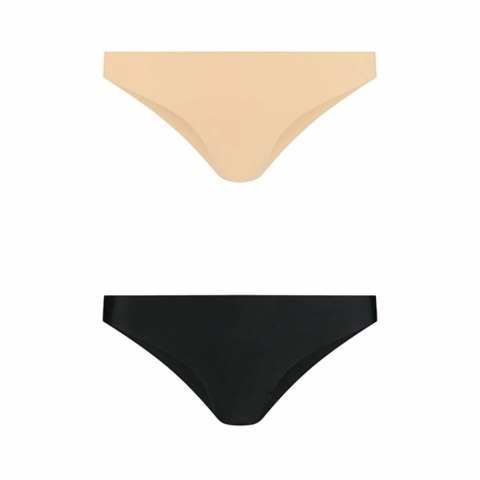 Niewidzialne stringi - Bye Bra Invisible Brazilian Nude + Black XXL Niewidzialne stringi - Bye Bra Invisible Brazilian Nude + Black XXL