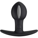 Fun Factory B Ball Uno Black - korek anatomiczny z ruchomą kulką, 7,3 cm