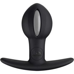Fun Factory B Ball Uno Black - korek anatomiczny z ruchomą kulką, 7,3 cm