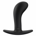 Fun Factory Bootie Large Black - anatomiczny model silikonowy, 11,1 cm