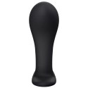 Fun Factory Bootie Large Black - anatomiczny model silikonowy, 11,1 cm