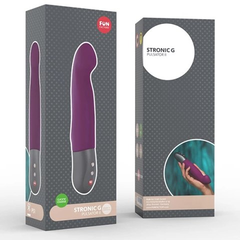 Fun Factory Stronic G II Grape - pulsacyjny masażer punktu G, silikon Fun Factory Stronic G II Grape - pulsacyjny masażer punktu G, silikon