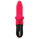 Fun Factory Bi Stronic Fusion India Red - zaawansowana maszyna intymna z podwojną technologią pulsacji
