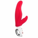 Fun Factory Lady Bi Red - Zaawansowany model podwojny z 2 silnikami, 22 cm