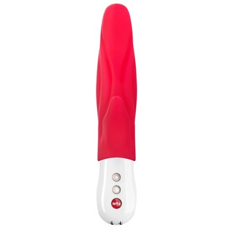 Fun Factory Lady Bi Red - Zaawansowany model podwojny z 2 silnikami, 22 cm Fun Factory Lady Bi Red - Zaawansowany model podwojny z 2 silnikami, 22 cm