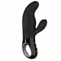 Fun Factory Miss Bi Black - podwojny system wibracji, silikon, 17 cm