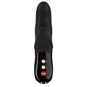 Fun Factory Miss Bi Black - podwojny system wibracji, silikon, 17 cm
