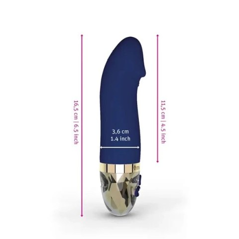 Wibrator - Mystim Real Deal Neal Blue Wibrator - Mystim Real Deal Neal Blue