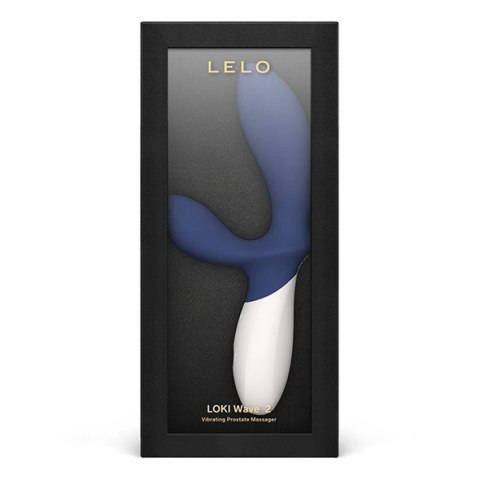Wibrujący masażer prostaty - Lelo Loki Wave 2 Base Blue Wibrujący masażer prostaty - Lelo Loki Wave 2 Base Blue