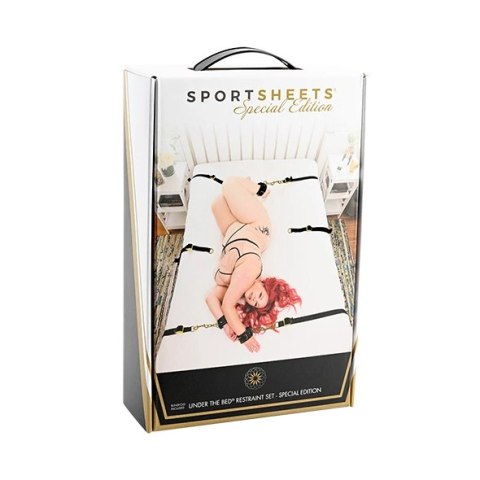 Zestaw do krępowania do łóżka - Sportsheets Under the Bed Restraint Set Special Edition Zestaw do krępowania do łóżka - Sportsheets Under the Bed Restraint Set Special Edition