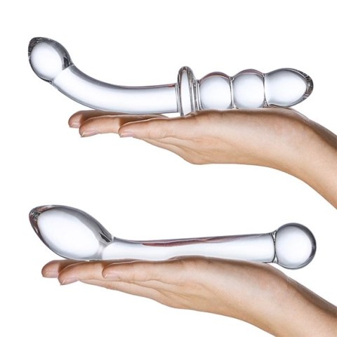 Zestaw szklanych dildo - Glas G-Spot Pleasure Set Zestaw szklanych dildo - Glas G-Spot Pleasure Set