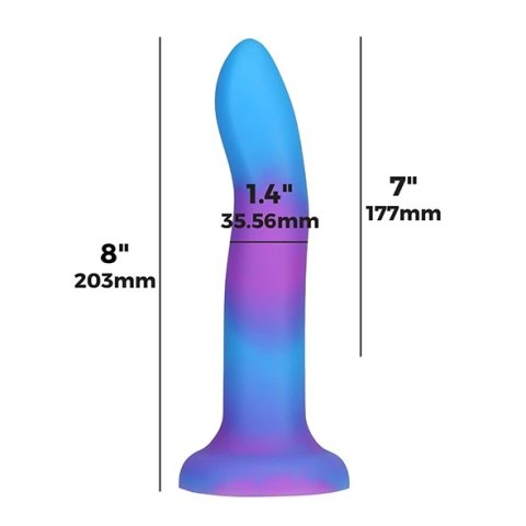 Dildo - Addiction Rave Dong Blue/Purple Dildo - Addiction Rave Dong Blue/Purple