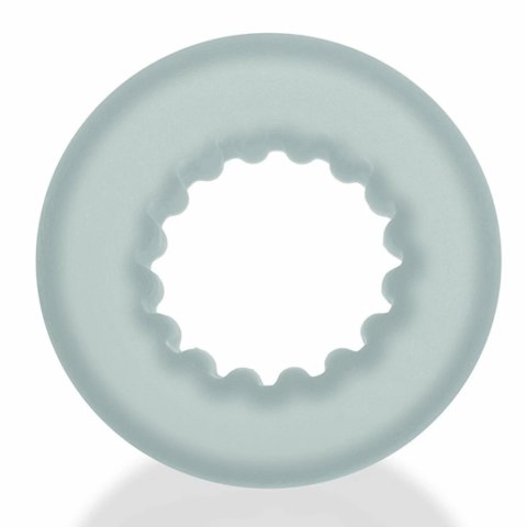 Pierścień erekcyjny - Oxballs Axis Rib Griphold Cockring Clear Ice Pierścień erekcyjny - Oxballs Axis Rib Griphold Cockring Clear Ice