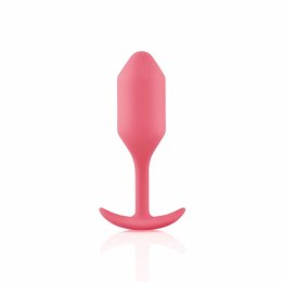 Plug analny - B-Vibe Snug Plug 2 Coral