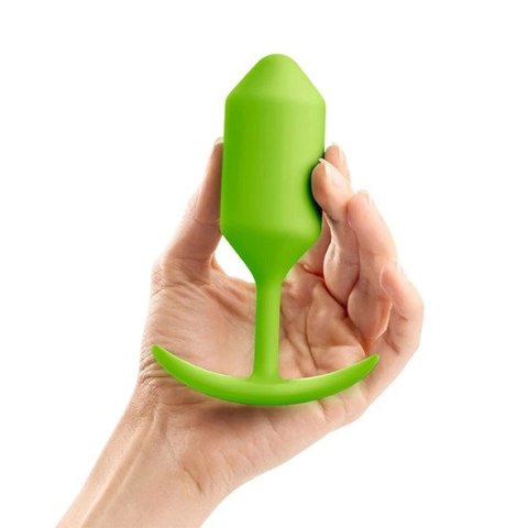 Plug analny - B-Vibe Snug Plug 3 Lime Plug analny - B-Vibe Snug Plug 3 Lime